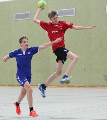 Max Opitz fuhr mit den Handballfreunden einen ungefährdeten Sieg ein. (Foto: Heidrun Riese)