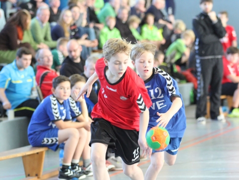 Viermal für die Handballfreunde erfolgreich: Robin Holz. (Foto: Heidrun Riese)