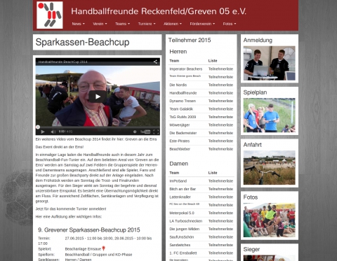 Die neue Handballfreunde-Homepage ist online!