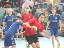 Nichts zu holen gab es für Tobias Otten und die Handballfreunde beim Tabellenführer. (Foto: Heidrun Riese)