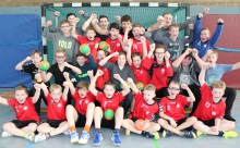 Meister der D-Jugend-Kreisklasse: an der U13 der Handballfreunde führte diese Saison kein Weg vorbei. (Foto: Heidrun Riese)