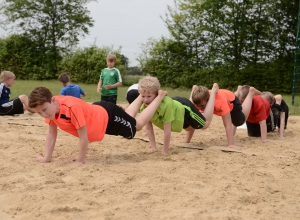 Mitunter anstrengend, aber immer mit einer gesunden Portion Spaß garniert: das Jugendtrainingslager der Handballfreunde.