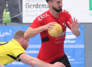 Die Handballfreunde (hier Timo Fieke) wollen auch ihr viertes Spiel in Serie gewinnen. (Foto: Heidrun Riese)