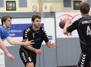 Stefan Hemig von den Handballfreunden. (Foto: Heidrun Riese)