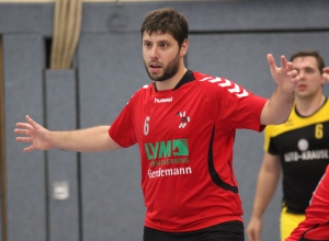 Stefan Hufelschulte war mit fünf Treffern einer der erfolgreichsten Schützen beim Sieg der Handballfreunde. (Foto: Heidrun Riese)