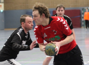 Marcel Peters und die Handballfreunde kehrten mit einem Sieg im Gepäck vom Auswärtsspiel in Drensteinfurt zurück. (Foto: Heidrun Riese)