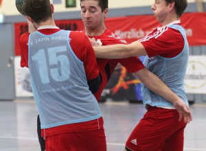 Maik Ruck erzielte frei Tore beim wichtigen Sieg der Handballfreunde gegen den SC Münster 08 2. (Foto: Heidrun Riese)