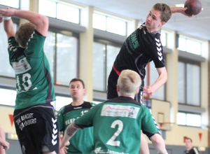 Mit Elan zu zwei weiteren Punkten zum Abschluss des Handballjahres? Jörn Schwenken und die Handballfreunde. (Foto: Heidrun Riese)