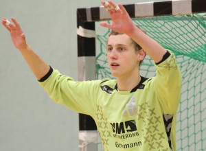 Der nächste Verletzte: Mit Till Schwenken verlängert sich die Liste der Ausfälle bei den Handballfreunden um einen weiteren Spieler. Es bleibt ein Rumpfteam. (Foto: Heidrun Riese)