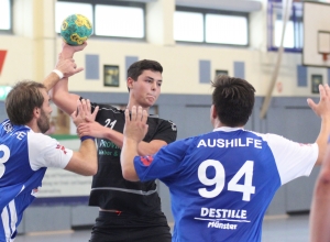 Traf viermal für die Handballfreunde: Lucas Knollmann. (Foto: Heidrun Riese)