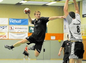 Trägt wieder das Trikot der Handballfreunde: Tobias Wiening. (Foto: Heidrun Riese)