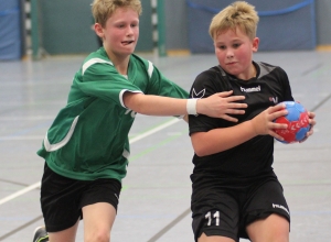 Philip Derksen und die Handballfreunde liefen dem ASV Senden ein ums andere Mal davon. (Foto: Heidrun Riese)