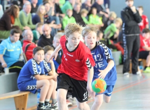 Viermal für die Handballfreunde erfolgreich: Robin Holz. (Foto: Heidrun Riese)