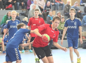 Nichts zu holen gab es für Tobias Otten und die Handballfreunde beim Tabellenführer. (Foto: Heidrun Riese)