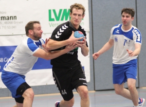 Auch am Wochenende wollen sich Marcel Peters und die Handballfreunde nicht aufhalten lassen. (Foto: Heidrun Riese)