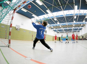 Viel Jugendhandball gab es bei den Handballfreunden am Wochenende zu bestaunen.