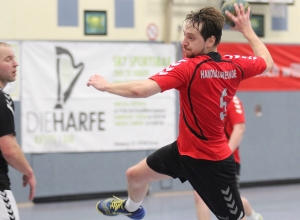 Dimitri Barwich setzte sich mit den Handballfreunden in einer umkämpften Partie letztendlich verdient durch. (Foto: Heidrun Riese)