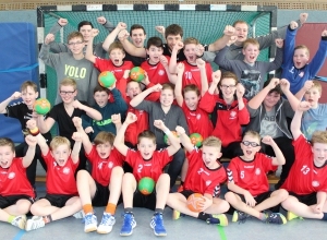 Meister der D-Jugend-Kreisklasse: an der U13 der Handballfreunde führte diese Saison kein Weg vorbei. (Foto: Heidrun Riese)