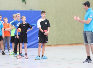 Training der Handballfreunde