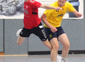 Luis Kuhlmann erzielte drei Tore für die Handballfreunde. (Foto: Heidrun Riese)