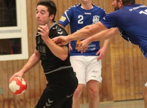 Maik Ruck kassierte mit den Handballfreunden eine derbe Pleite in Münster. (Foto: Heidrun Riese)