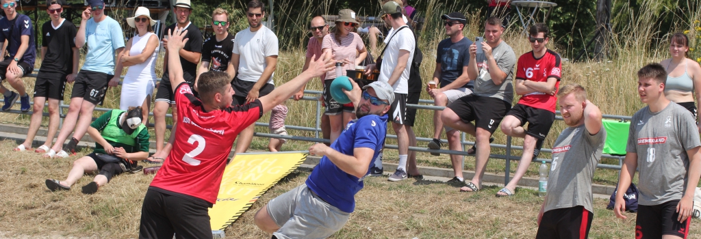 Spaß und attraktiver Sport sind beim Grevener Sparkassen-Beachcup garantiert. (Foto: Heidrun Riese)