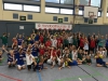 Großaufgebot der Kleinsten: über 80 junge Handballerinnen und Handballer tummelten sich in der Emssporthalle. (Foto: Handballfreunde)