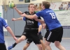 Energisch setzten sich die Handballfreunde (hier: Marcel Peters) gegen den Favoriten zur Wehr. Allerdings hakte es in der sonst so zuverlässigen HF-Offensive. (Foto: Heidrun Riese)