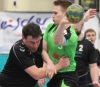 Alles Mühen halfen Florian Althoff (l.) und den Handballfreunden nicht - gegen den starken Halblinken der Everswinkler Gäste fanden die 05er nicht die richtigen Mittel. (Foto: Heidrun Riese)