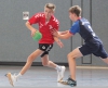 Robin Schur und die Verbandsliga-B-Jugend der Handballfreunde mussten in eine Heimniederlage einwilligen. (Foto: Heidrun Riese)