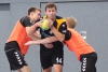 Nick Stromberger gelangen zwei Treffer gegen Friesen Telgte. Insgesamt konnten die Handballfreunde mit ihrer Angriffsleistung nicht zufrieden sein. (Foto: Heidrun Riese)