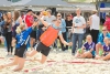 Junge Herausforderer gegen alte Hasen - die Auslosung zu den Vorrundengruppen verspricht viel Spannung beim Beach-Handball-Cup der Handballfreunde. (Foto: Heidrun Riese)